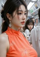 展示11 電車 AI 美女 short 第十一個影片